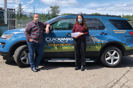 Clackamas Service Center 2020 Donation