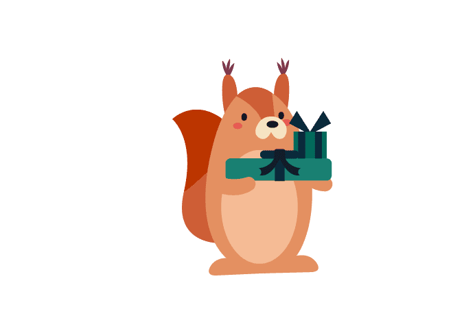 Holiday Loan Squirrel 2
