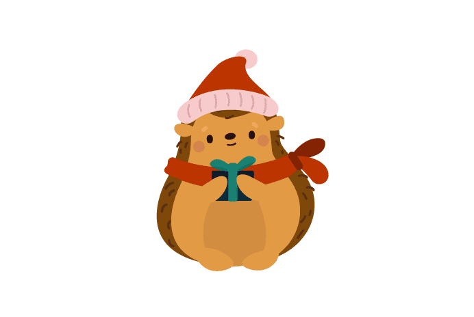 Holiday Loan Hedgehog 2